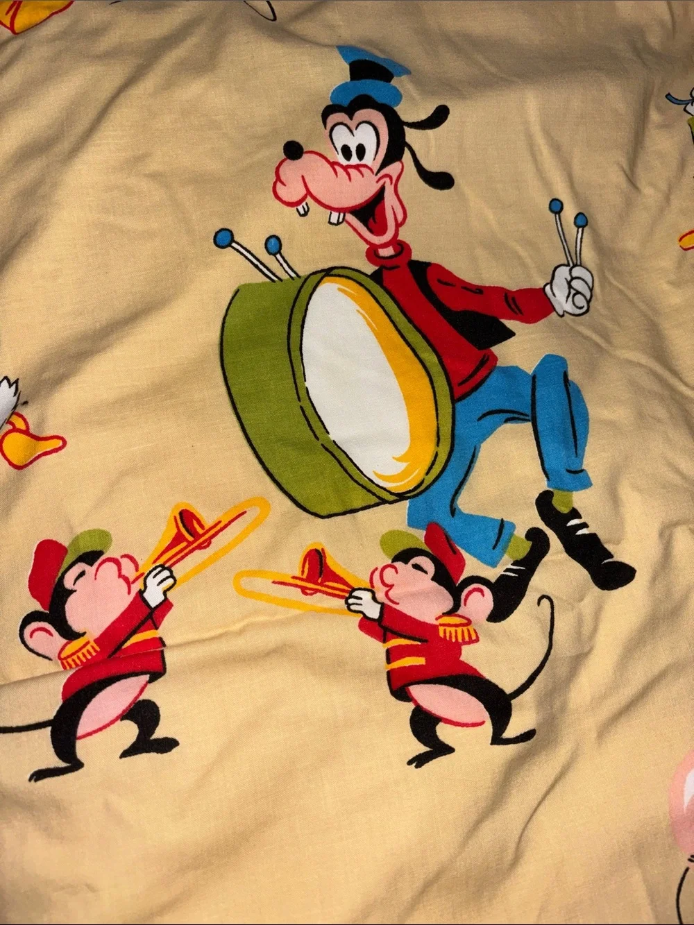 Vintage Disney Mickey Mouse bedspread